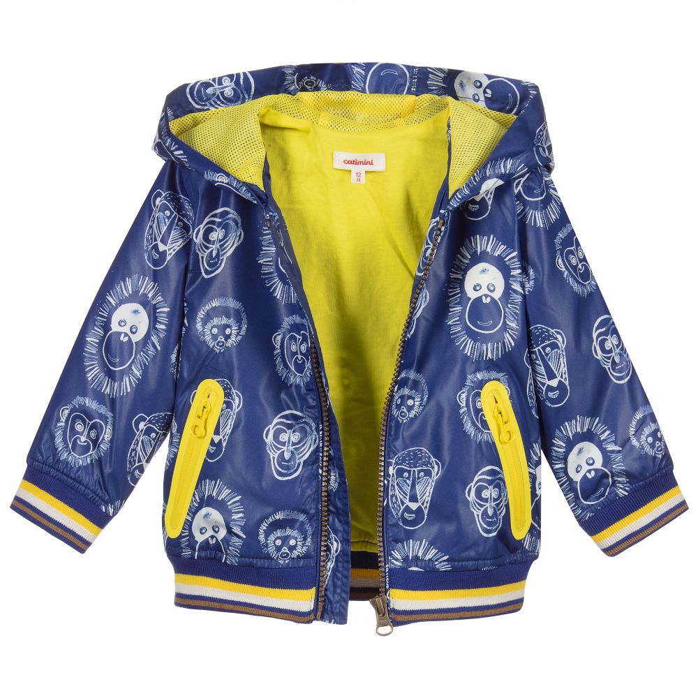 Catimini Boys Blue Bomber Jacket