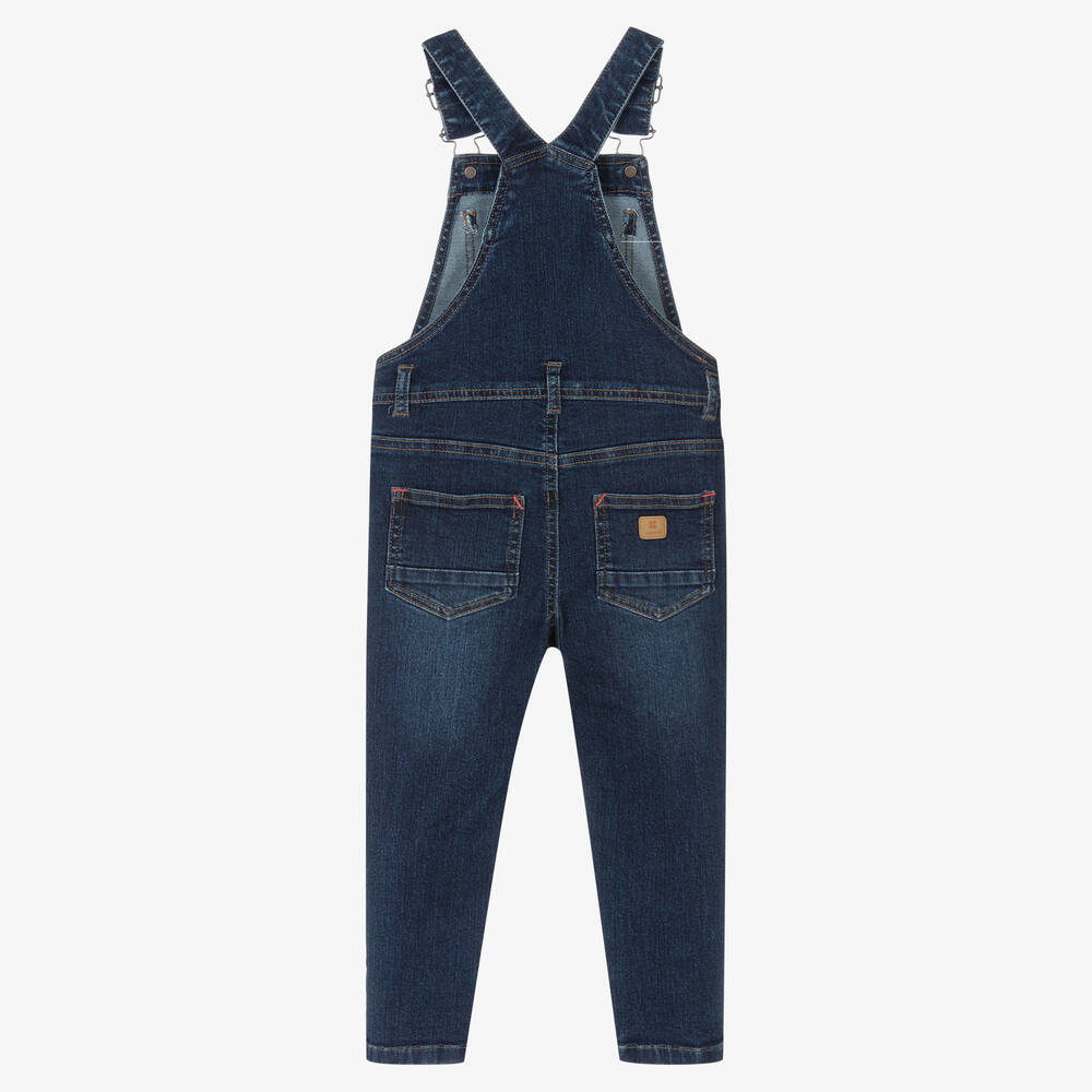 Boys denim dungarees clearance
