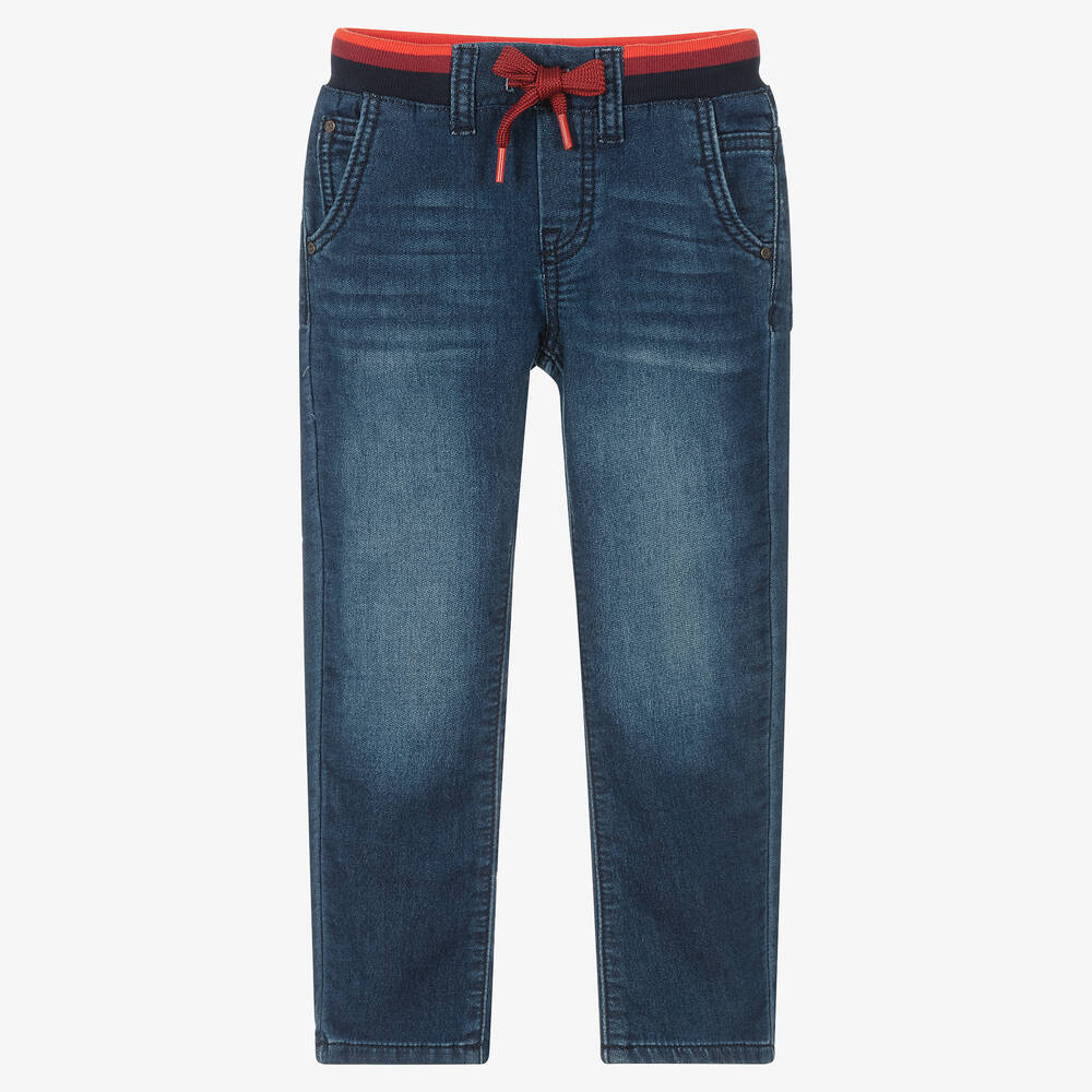 Catimini - Blaue Jersey-Jeans für Jungen | Childrensalon