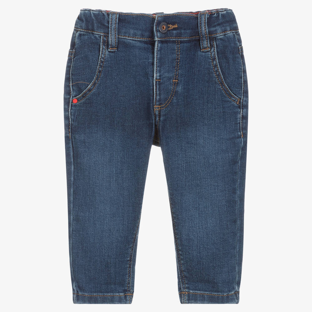 Catimini - Boys Dark Blue Denim Jeans | Childrensalon