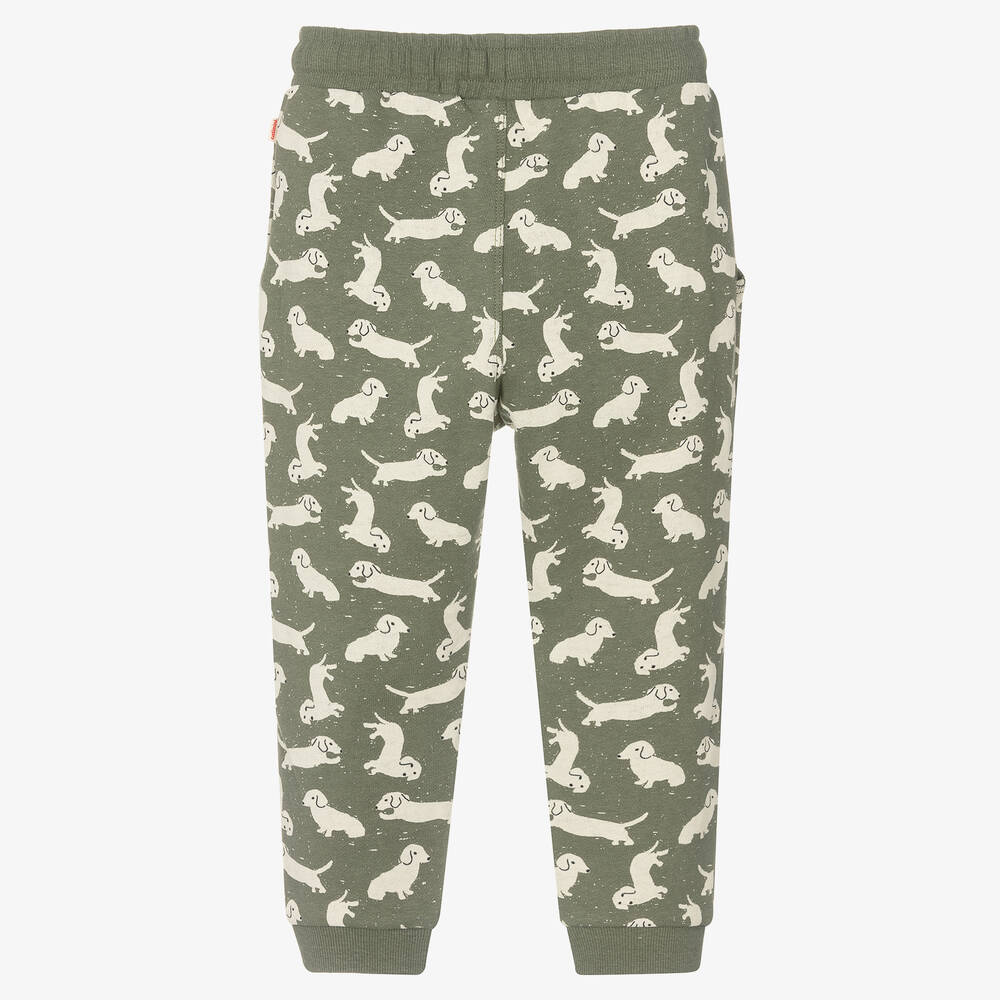 Boys green jogging bottoms on sale