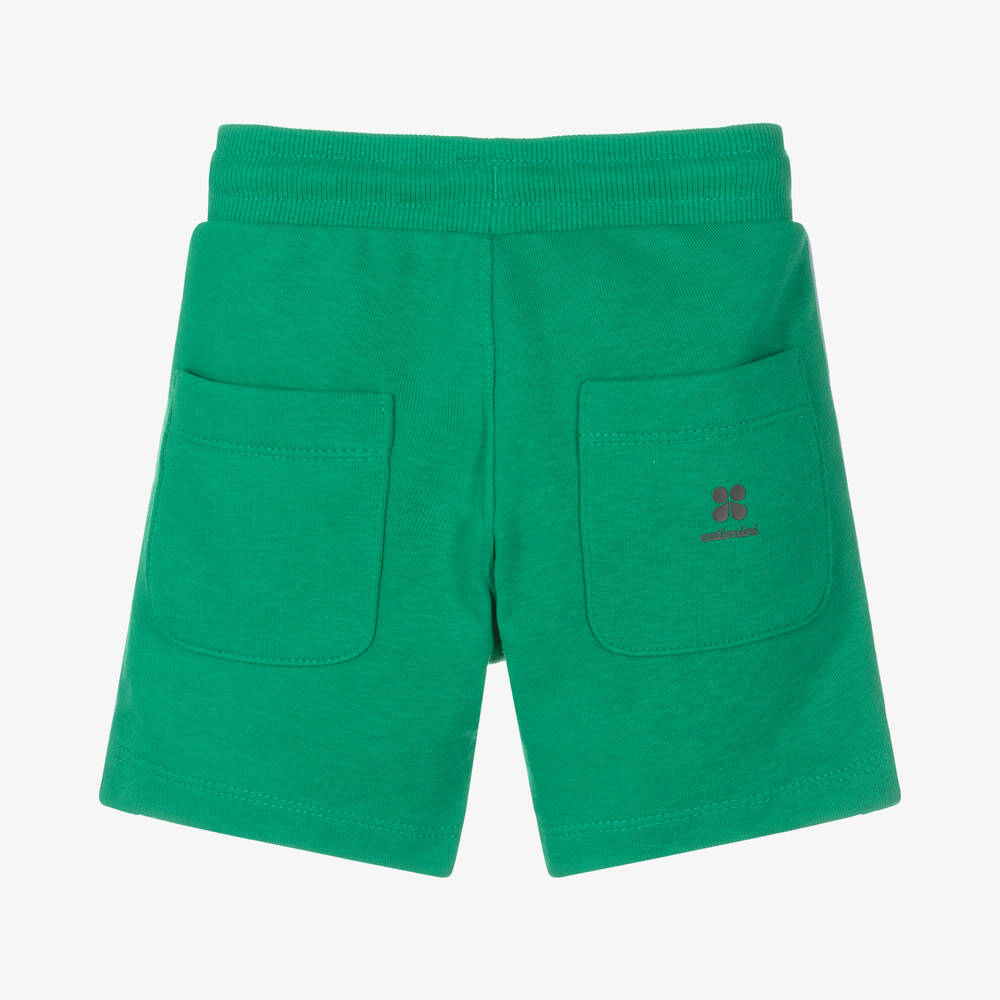 Catimini-شورت أطفال ولادي قطن جيرسي لون أخضر | Childrensalon Outlet