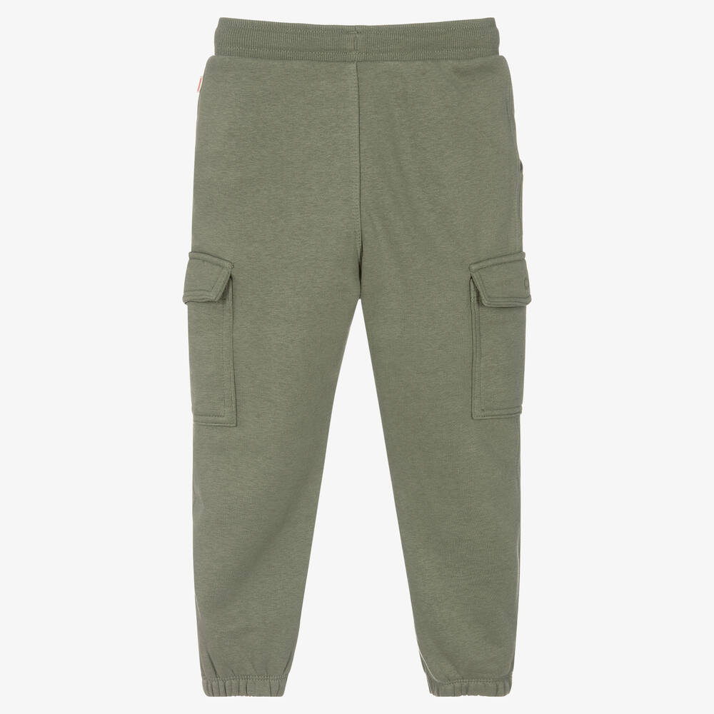 Catimini-Зеленые хлопковые джоггеры | Childrensalon Outlet