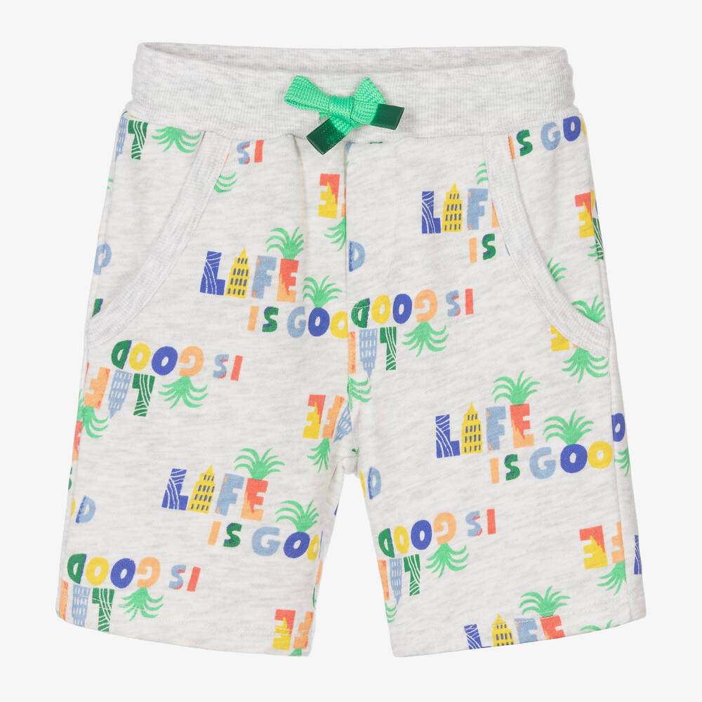 Catimini - Серые хлопковые шорты для мальчиков | Childrensalon