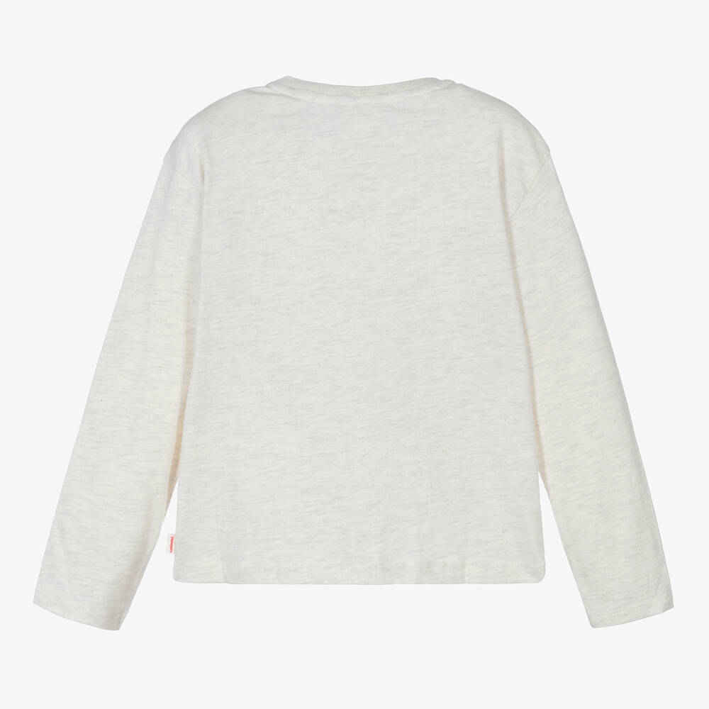 Catimini-Кремовый хлопковый топ | Childrensalon Outlet