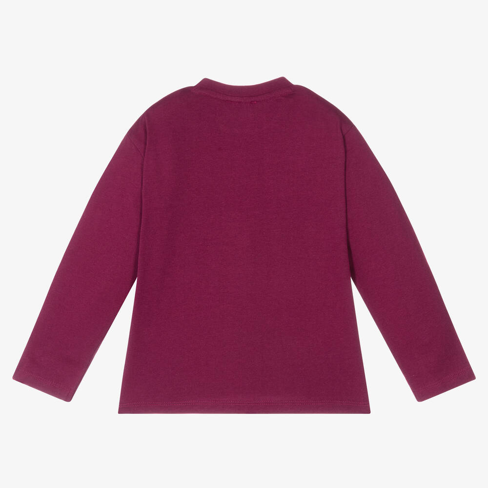 Catimini-Фиолетовый хлопковый топ | Childrensalon Outlet