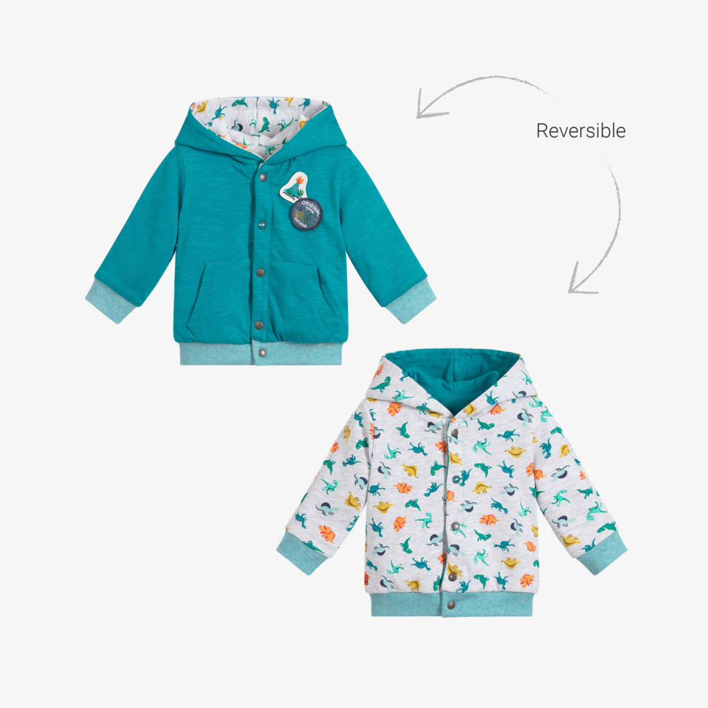 Catimini-Boys Reversible Hooded Top | Childrensalon Outlet