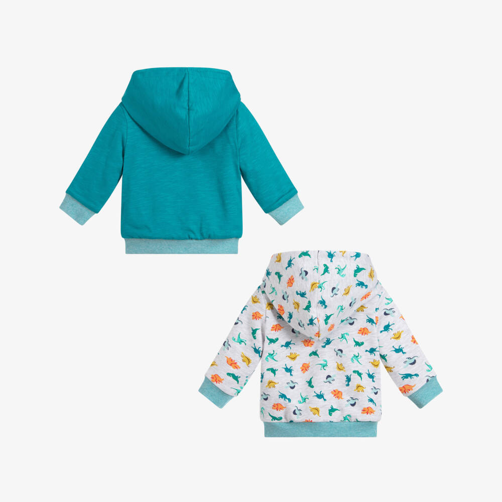 Catimini-Boys Reversible Hooded Top | Childrensalon Outlet