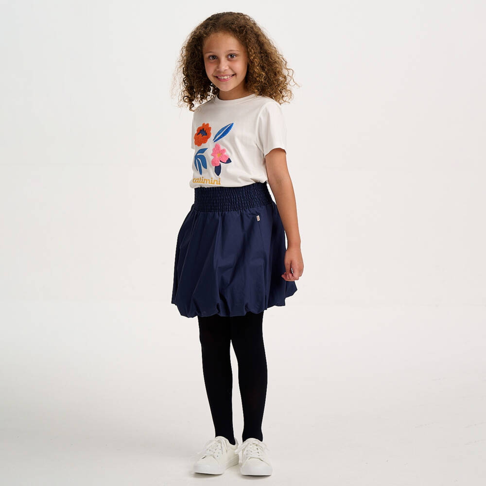 Catimini-Bubble Hem Skirt | Childrensalon Outlet