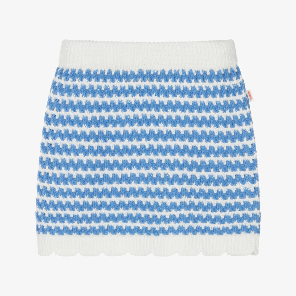 Catimini-Girls Classic Striped Knit Skirt | Childrensalon Outlet