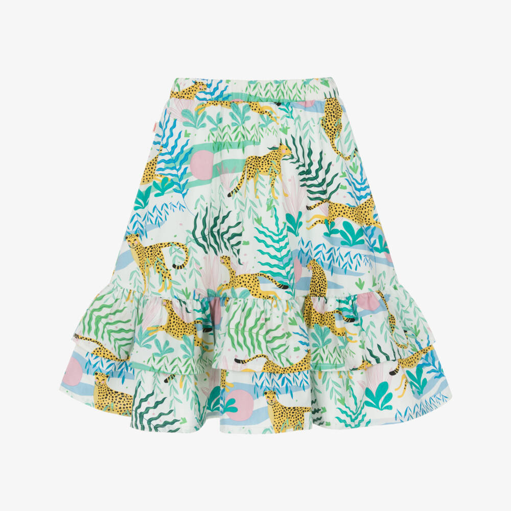 Catimini-تنورة مغامرات السفاري القطنية للبنات | Childrensalon Outlet