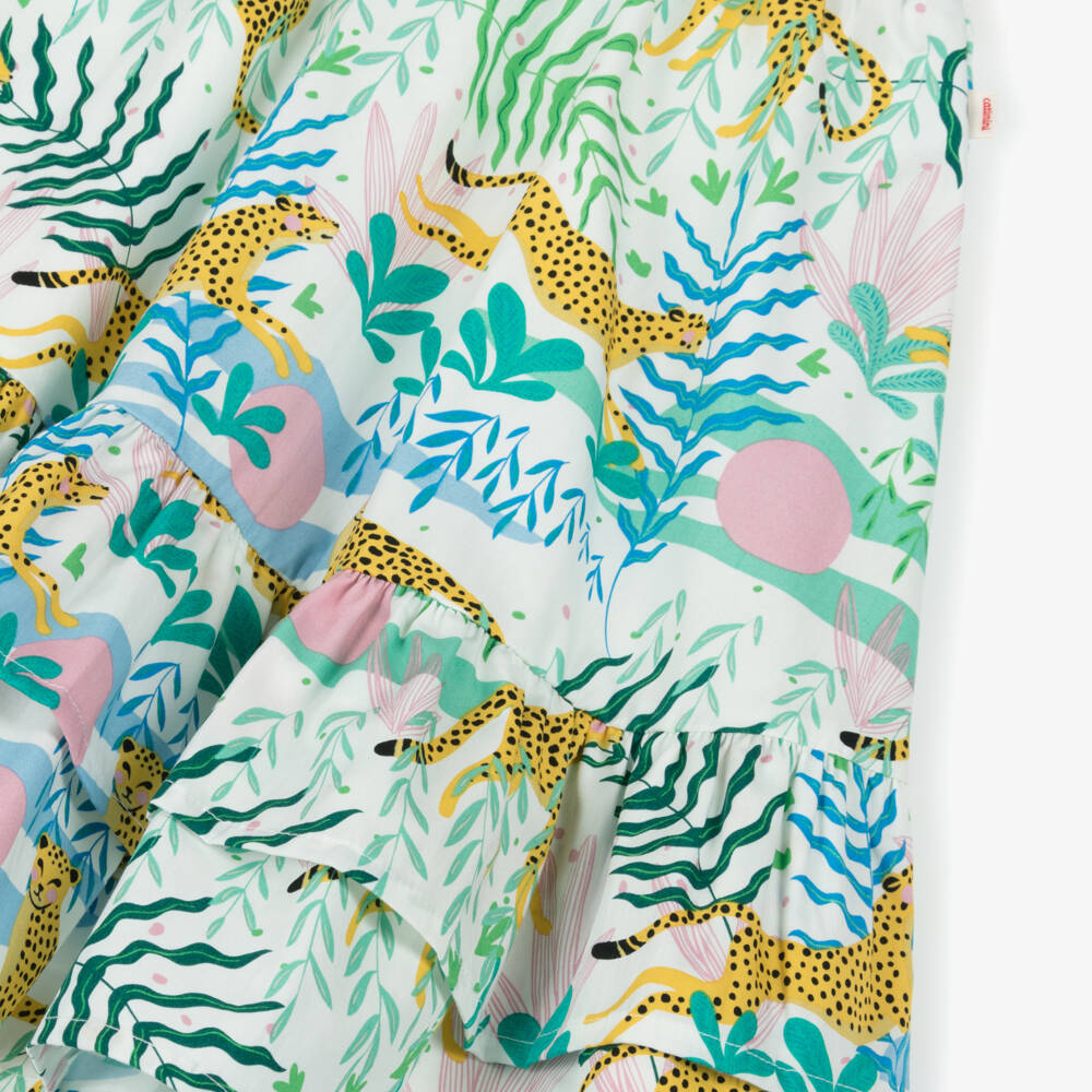 Catimini-تنورة مغامرات السفاري القطنية للبنات | Childrensalon Outlet