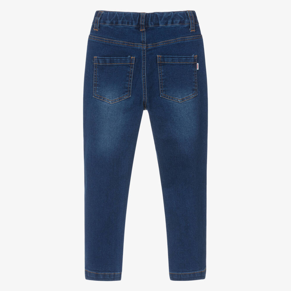 Catimini-Джинсы из денима с вышивкой в виде сердца для девочек | Childrensalon Outlet