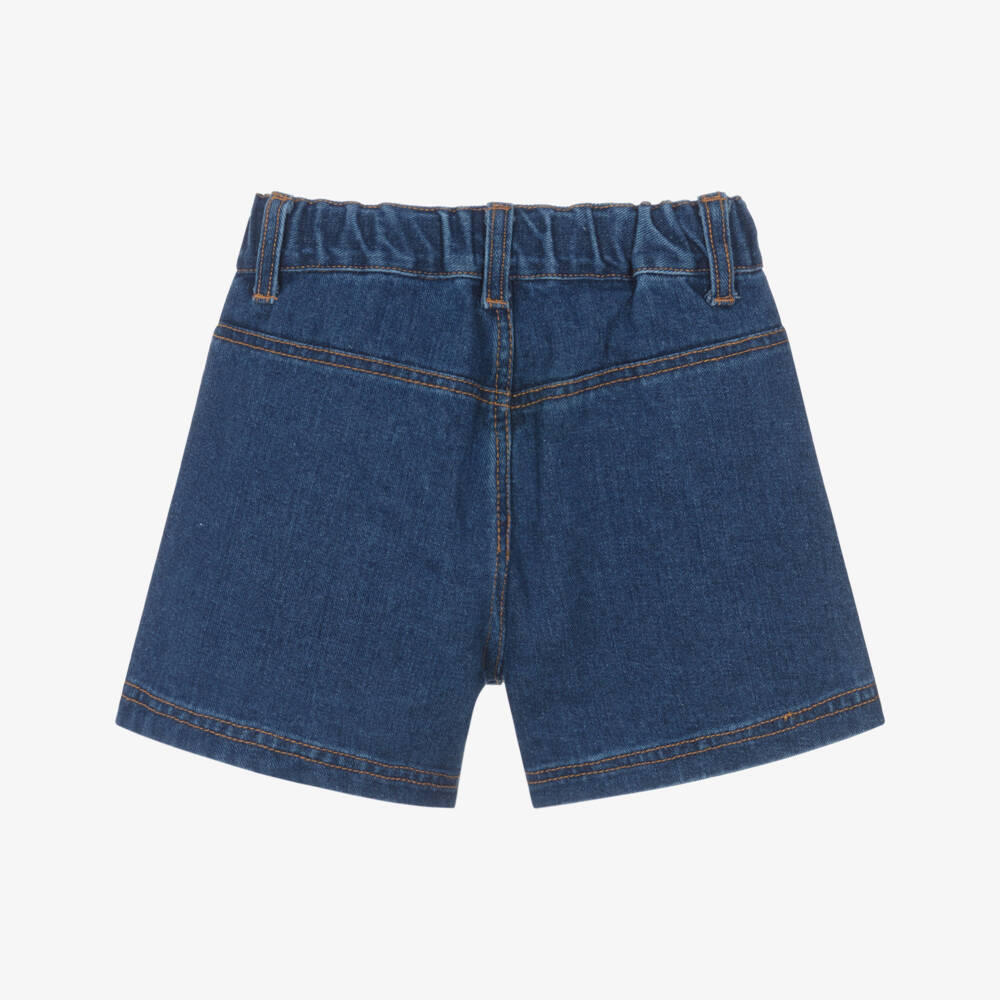 Catimini-Джинсовые шорты с сердечками для девочек | Childrensalon Outlet