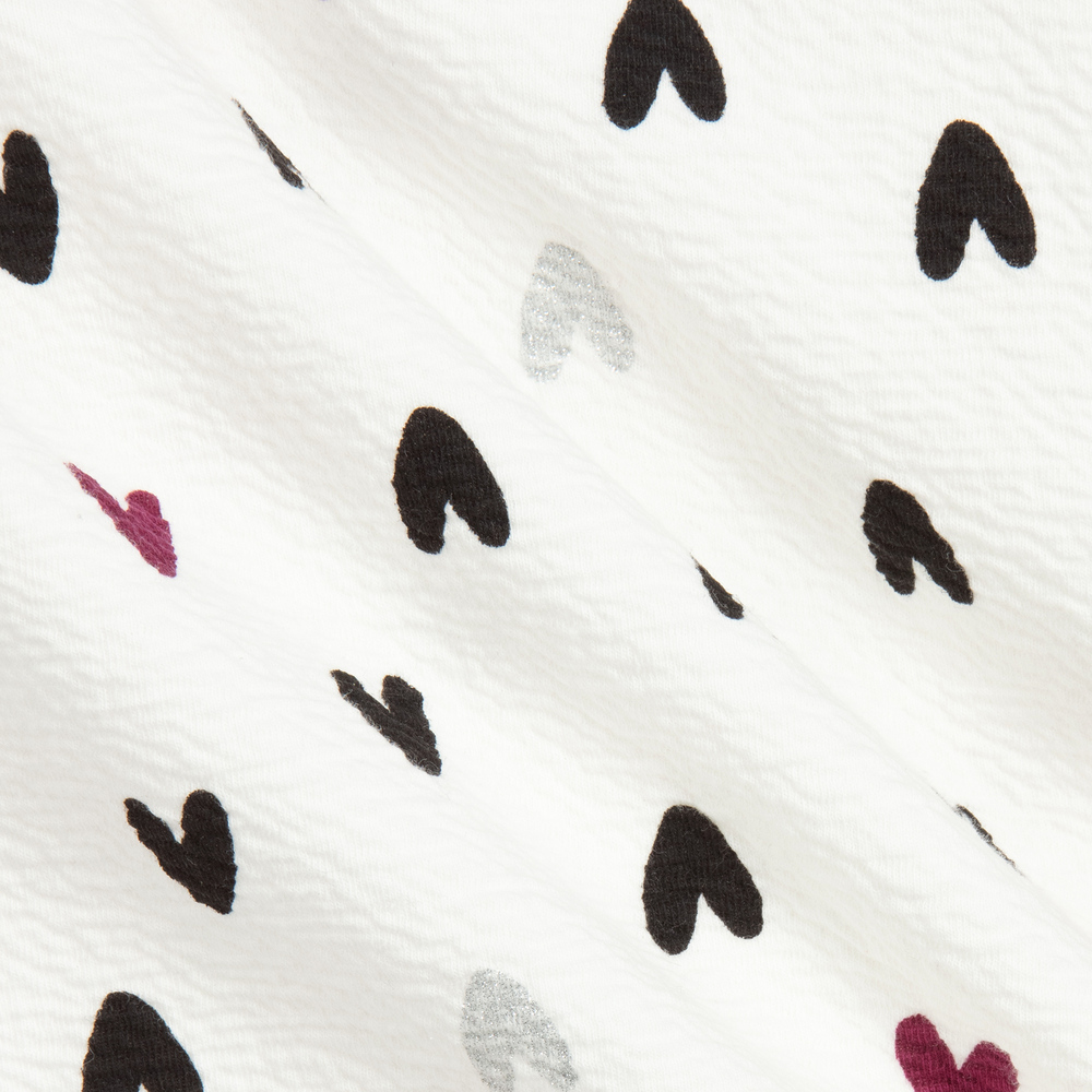 كاتامني-سويتشيرت قطن جيرسي لون عاجي للبنات | Childrensalon Outlet