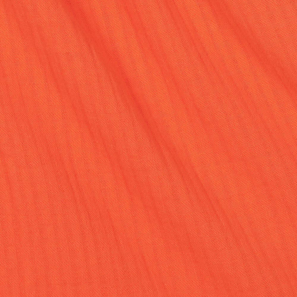 Catimini-Оранжевое хлопковое платье для девочек | Childrensalon Outlet