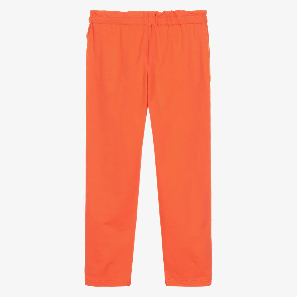 كاتامني-جوغرز قطن جيرسي لون برتقالي فاقع للبنات | Childrensalon Outlet