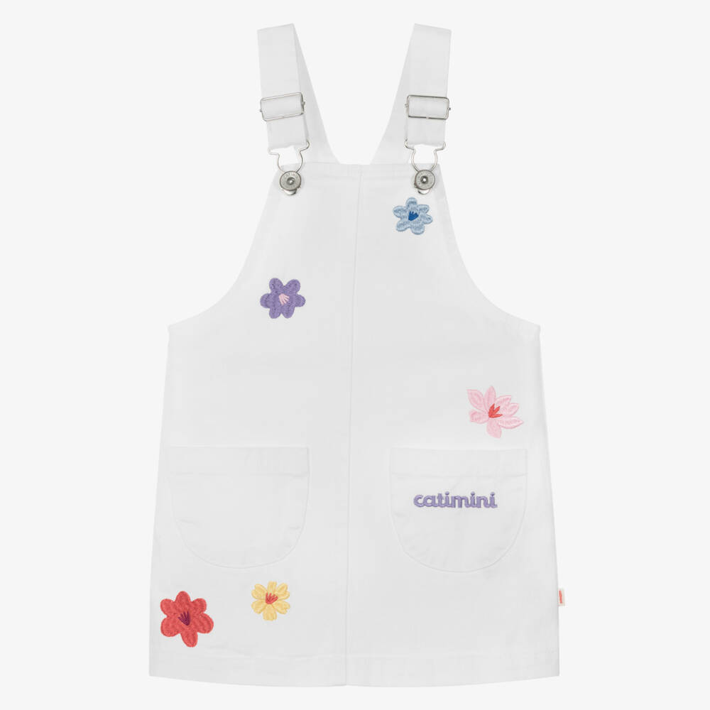 Catimini-فستان دنيم ناعم للبنات | Childrensalon Outlet