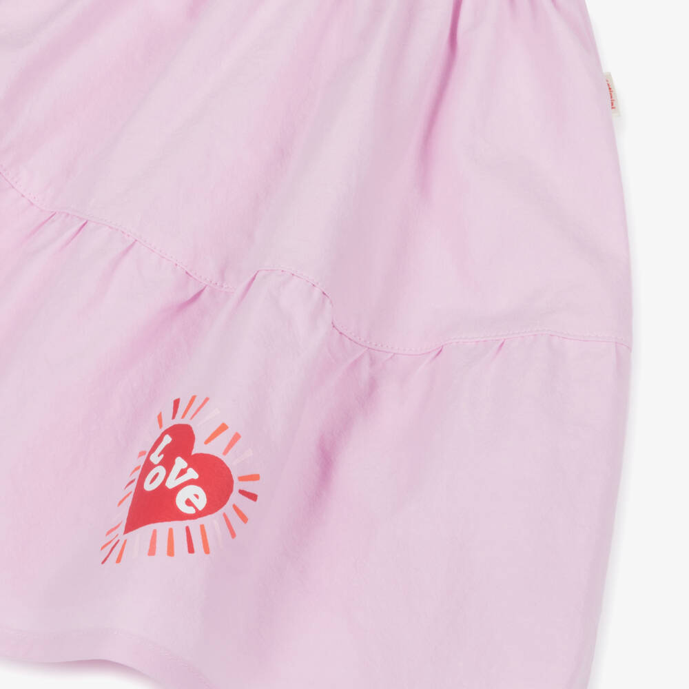 Catimini-تنورة قطنية ناعمة وردية للبنات | Childrensalon Outlet