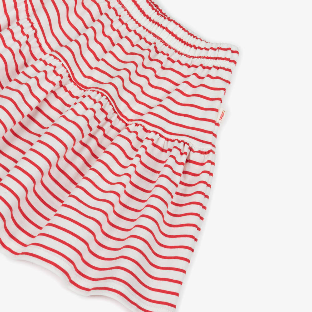 Catimini-تنورة قطنية مخططة للبنات | Childrensalon Outlet