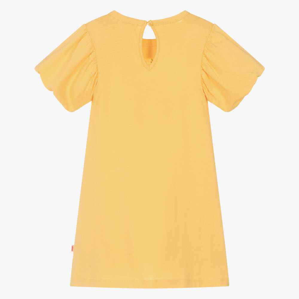 Catimini-Яркое хлопковое платье с рисунком гепарда для девочек | Childrensalon Outlet