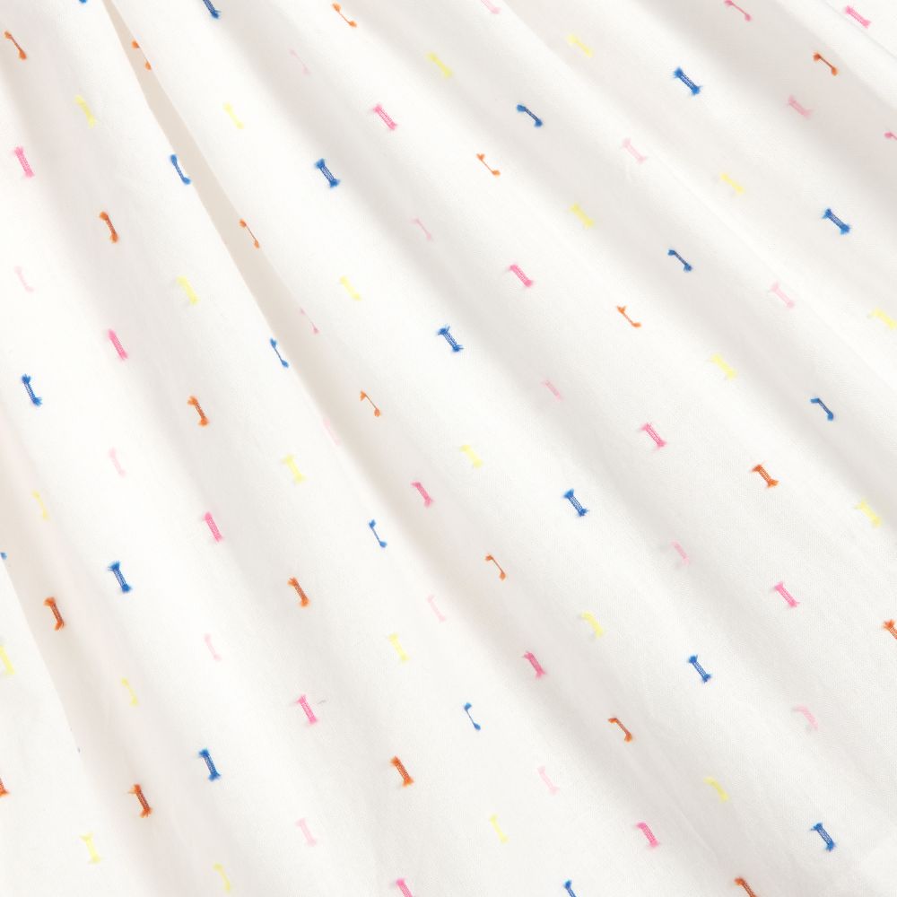 Catimini-Ivory Cotton Skirt | Childrensalon Outlet