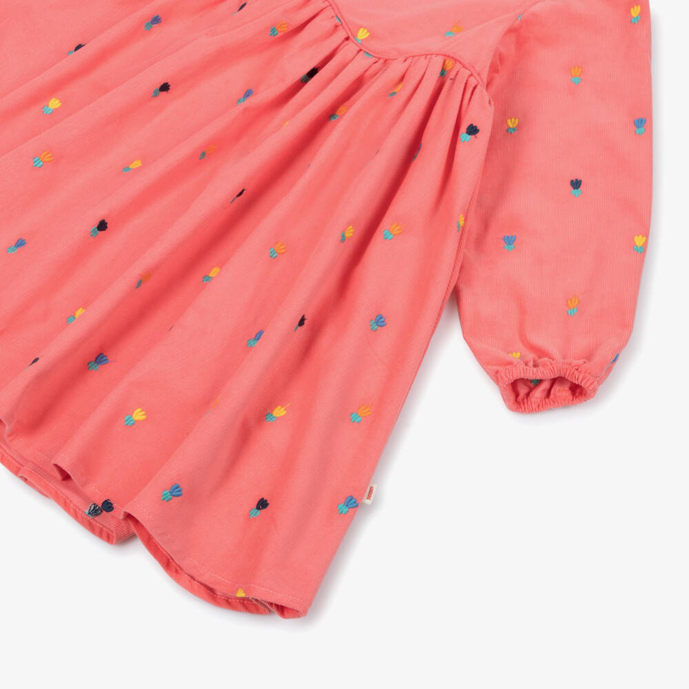 Catimini-Pink Soft Corduroy Dress | Childrensalon Outlet