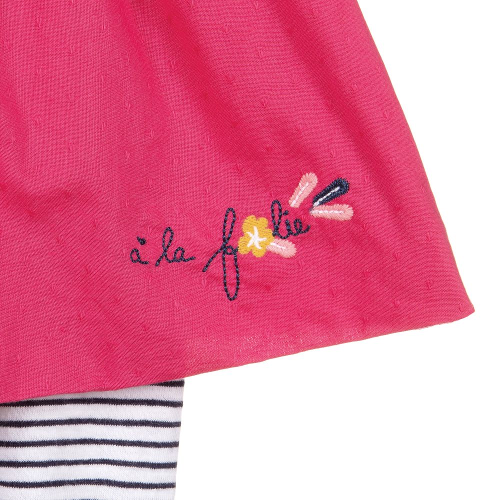 Catimini-Romper with Attached Dress | Childrensalon Outlet