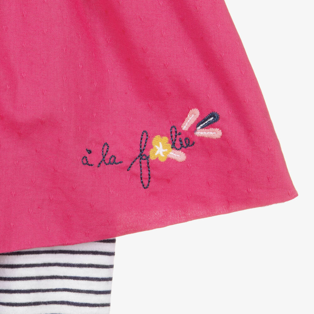 Catimini-Romper with Attached Dress | Childrensalon Outlet
