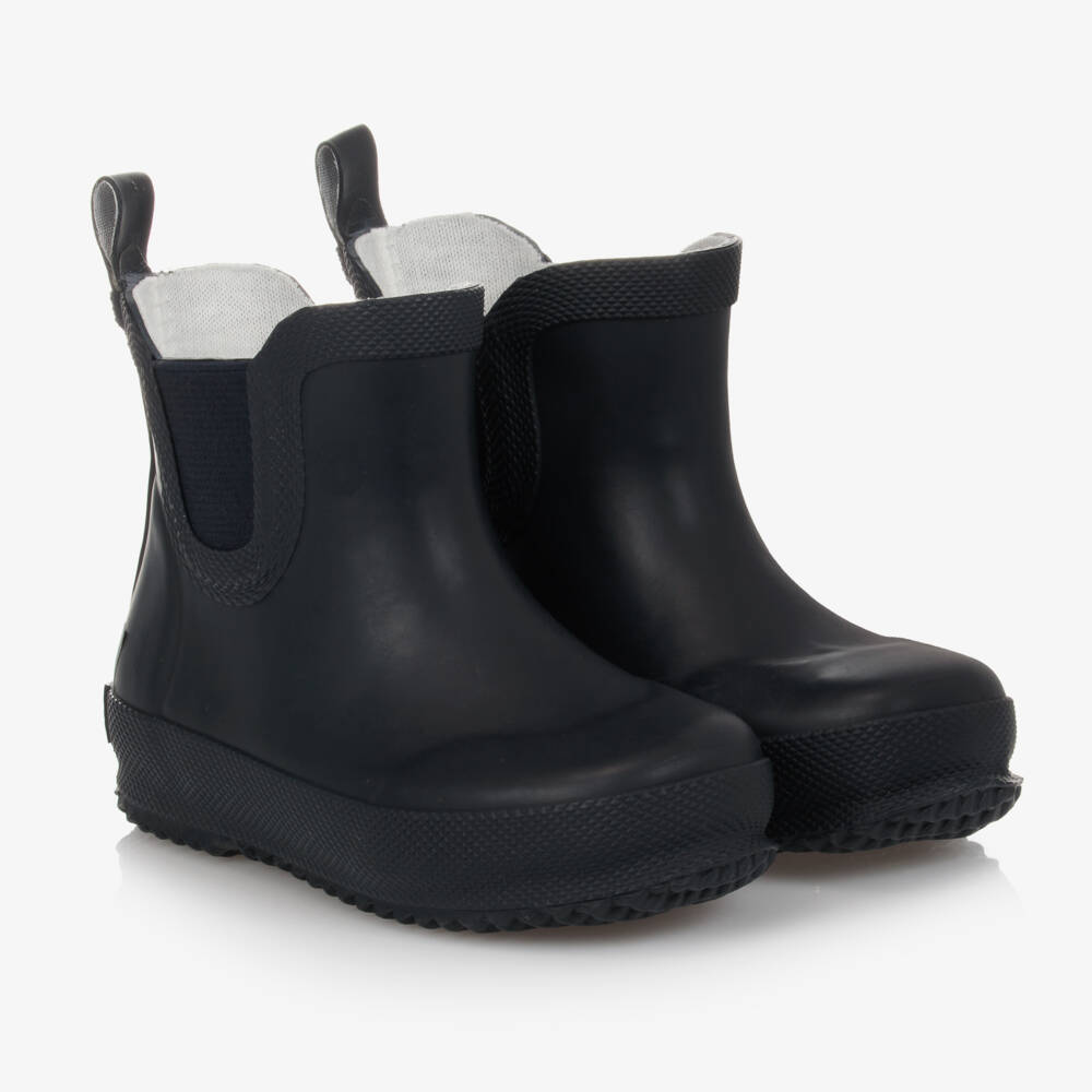 CeLaVi-Blue Short Rain Boots | Childrensalon Outlet