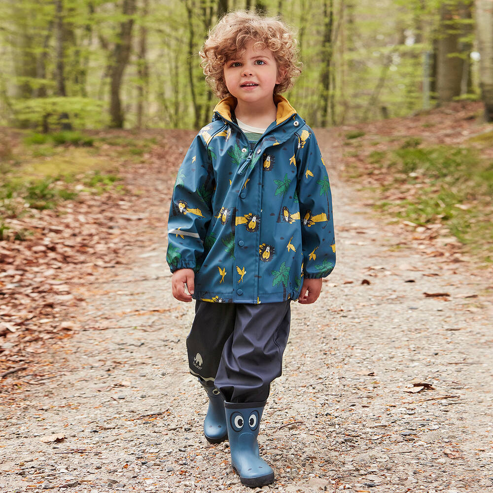 CeLaVi-Синие непромокаемые штаны на лямках | Childrensalon Outlet