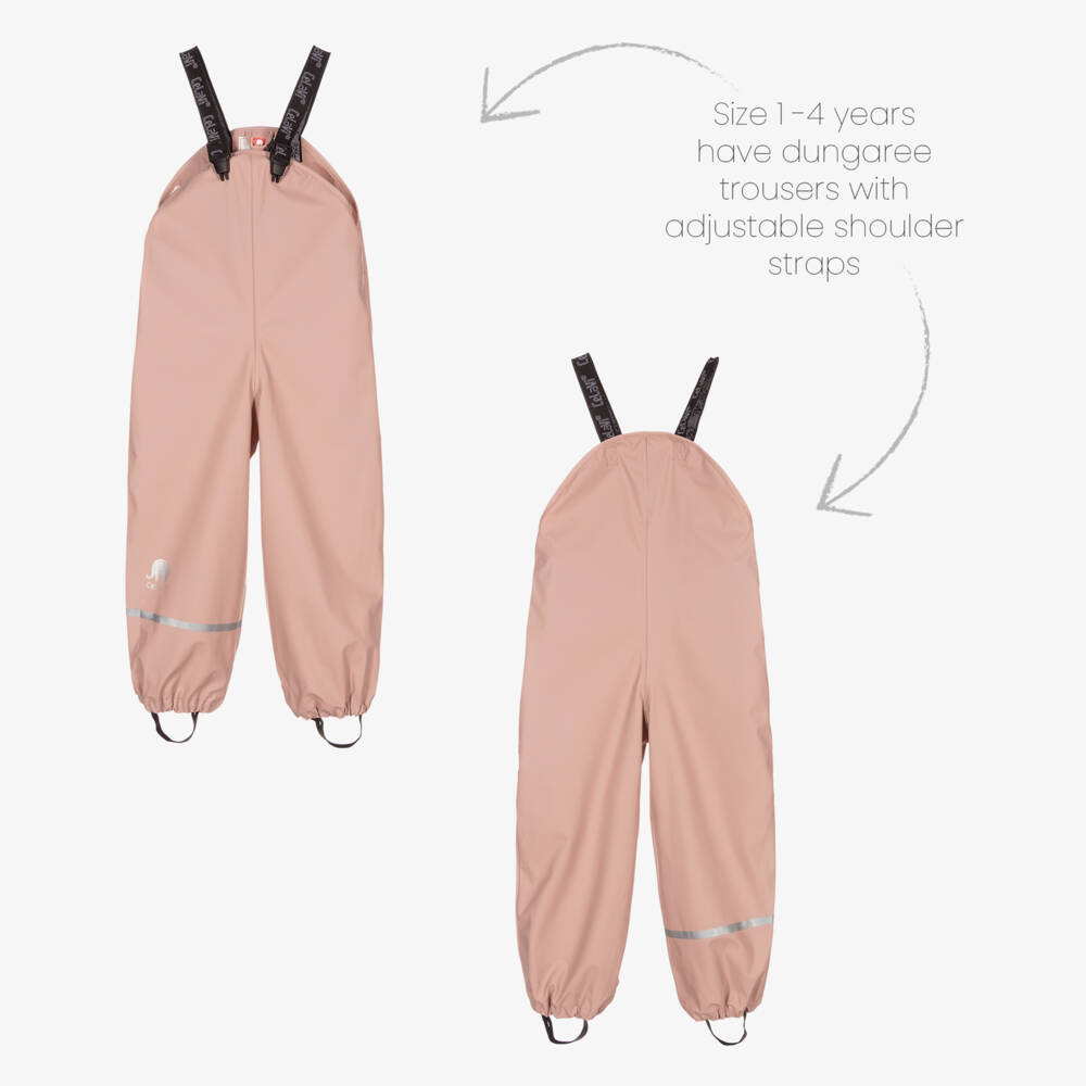 CeLaVi-Girls Dusky Pink Rain Ensemble | Childrensalon Outlet