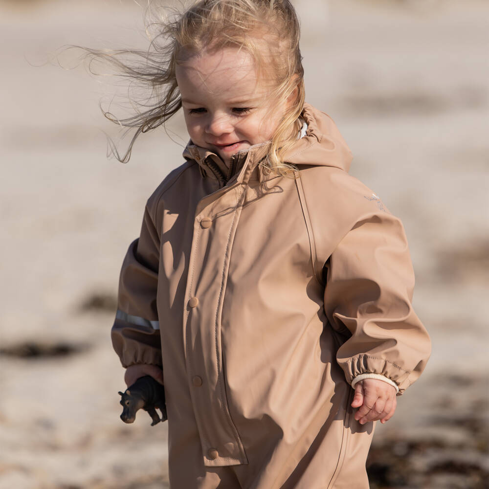 CeLaVi-Непромокаемый комбинезон розовый для девочек | Childrensalon Outlet