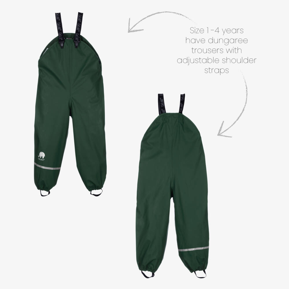 CeLaVi-Green 2 Piece Rainsuit | Childrensalon Outlet