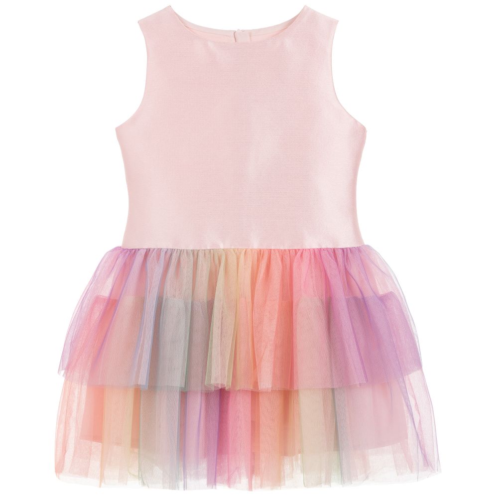 Charabia-فستان تول بألوان قوس قزح | Childrensalon Outlet