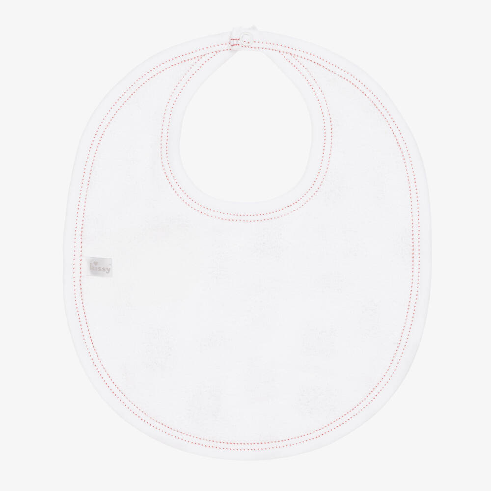 Kissy Kissy-Charming London Pima Cotton Bib | Childrensalon Outlet