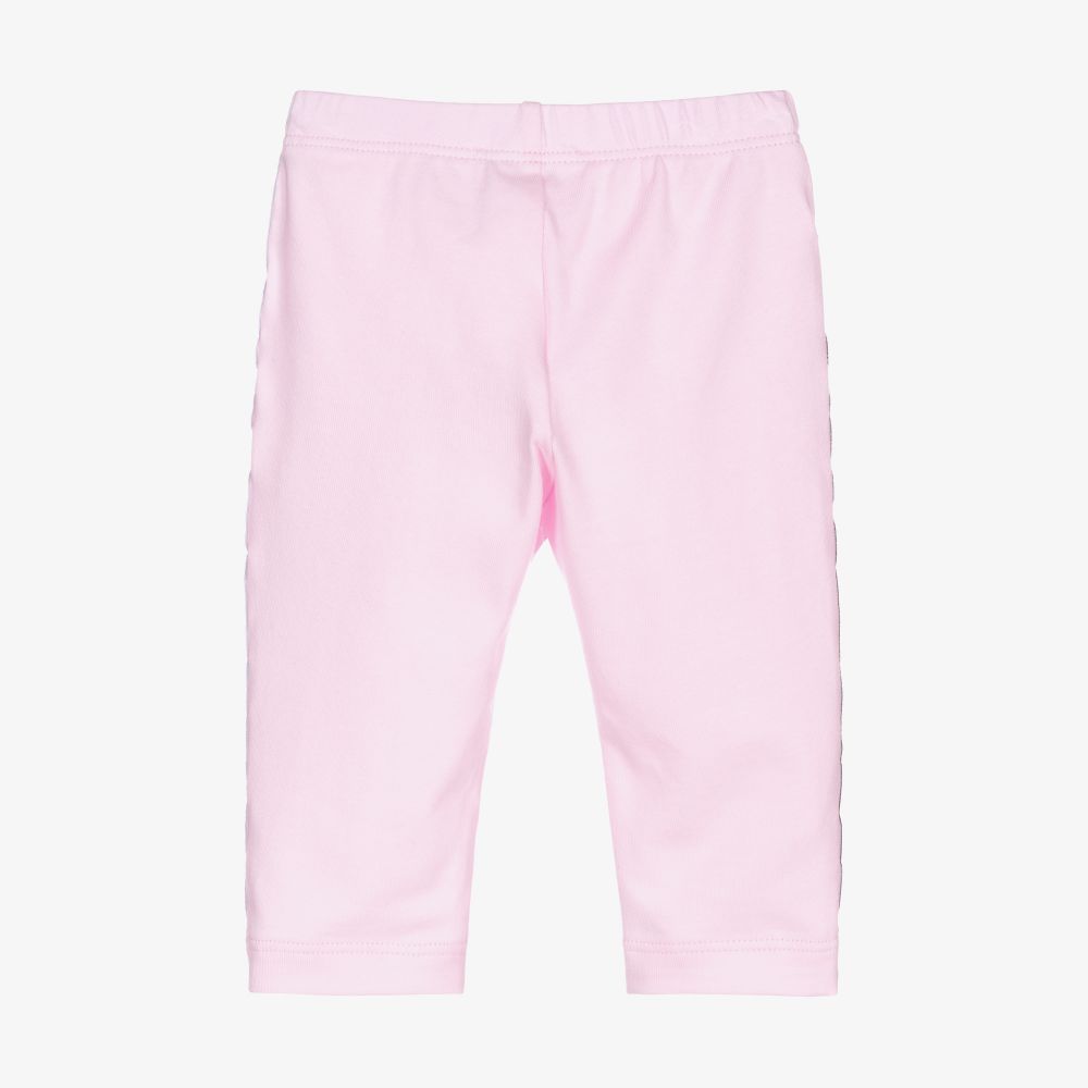 Chiara Ferragni Kids-Baby Girls Pink Leggings | Childrensalon Outlet