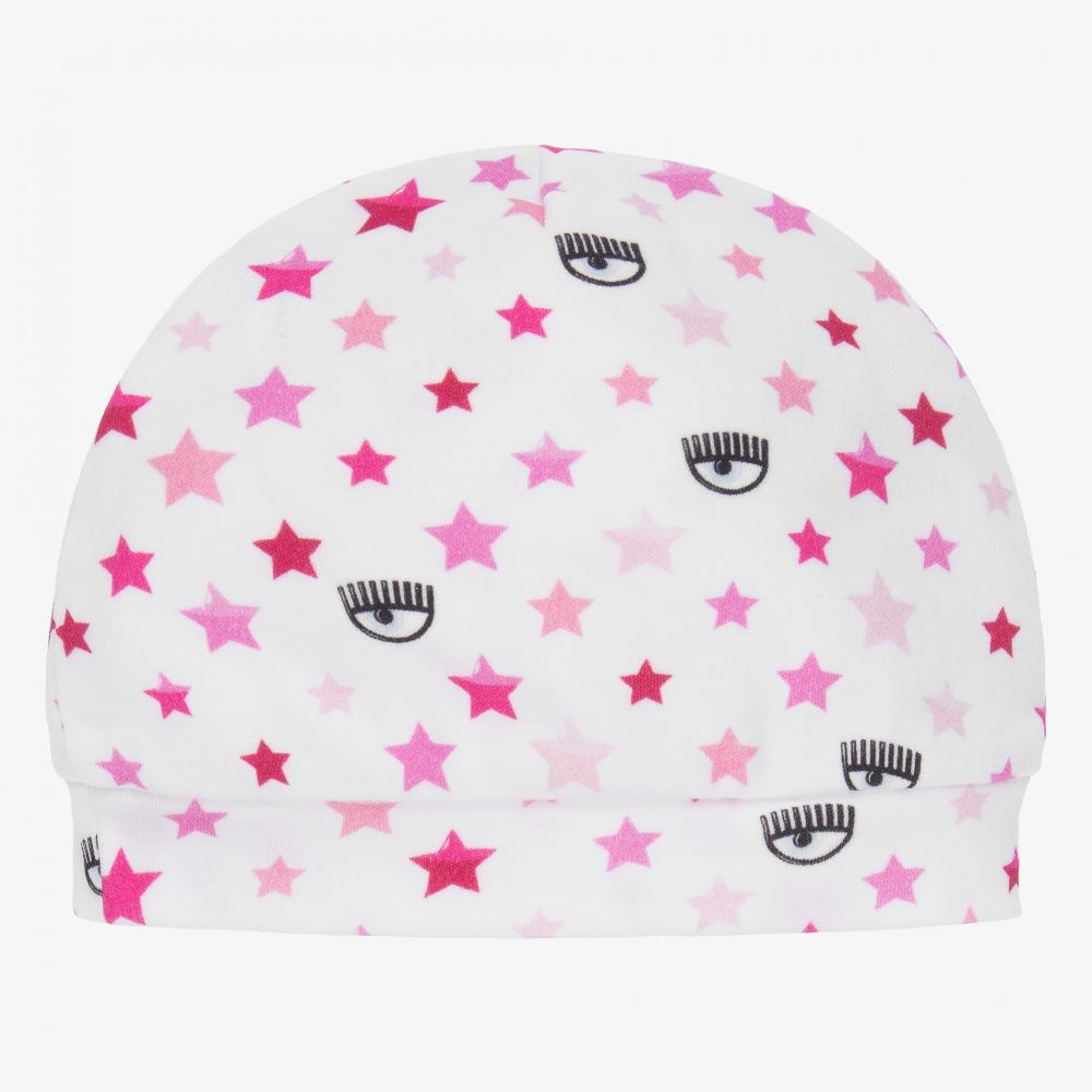 Hat CHIARA FERRAGNI Kids color White