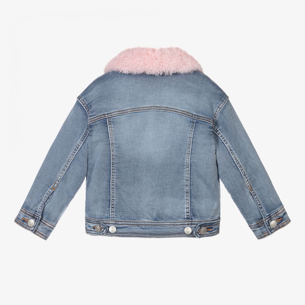 Chiara Ferragni Kids-Синяя джинсовая куртка | Childrensalon Outlet