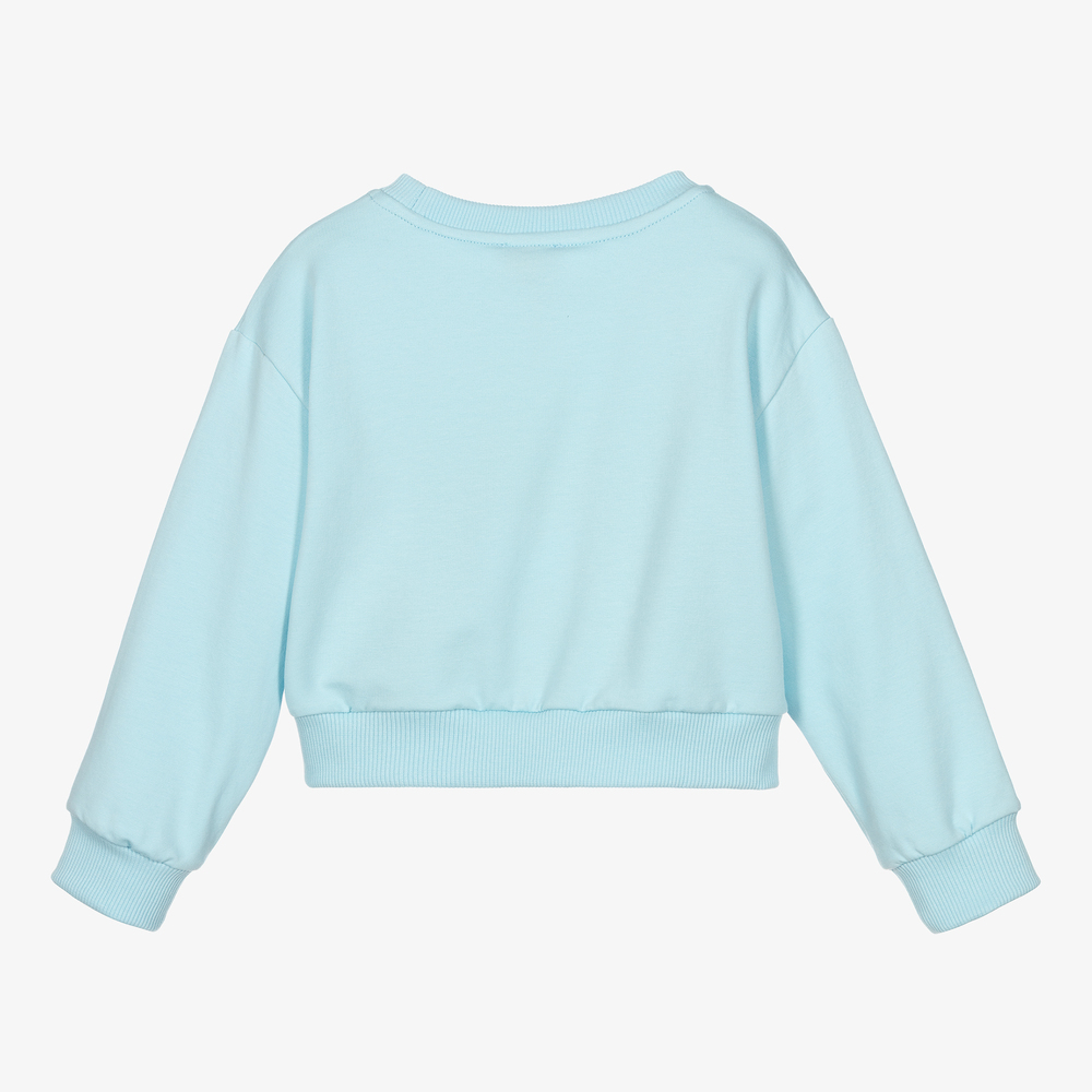 Girls top blue sweatshirt
