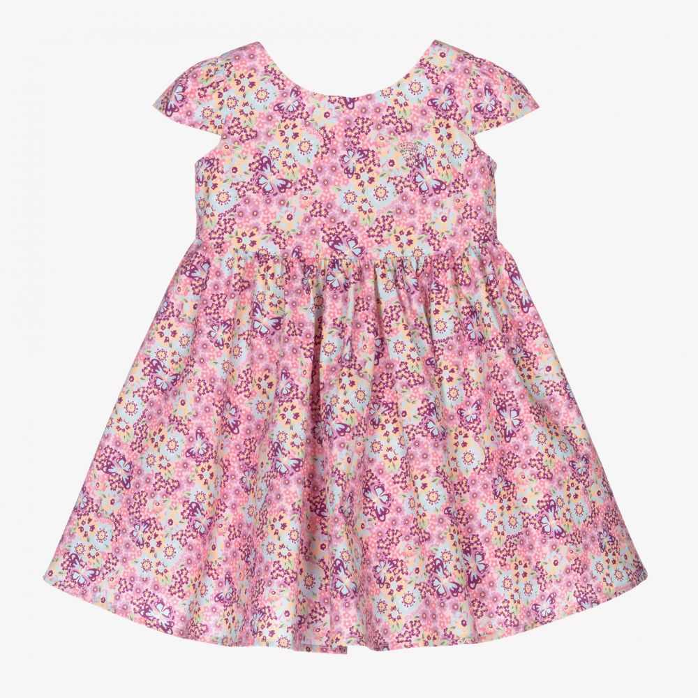 Chiara Ferragni Kids - Robe rose à fleurs Fille | Childrensalon