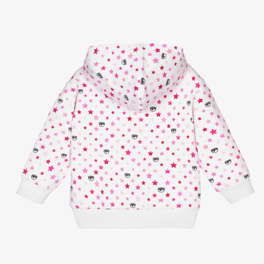CHIARA FERRAGNI 売れ筋商品|||シアラフェラーニ パーカー・スウェットシャツ アウター レディース Sweatshirts Pink Chiara Ferragni Kids - Girls Pink Cropped Logo Hoodie