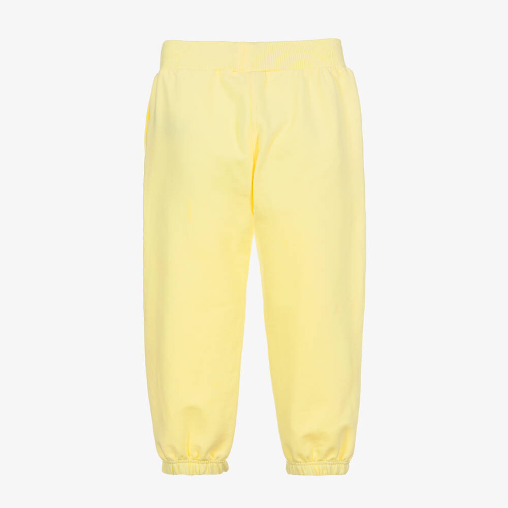 Girls sales yellow joggers