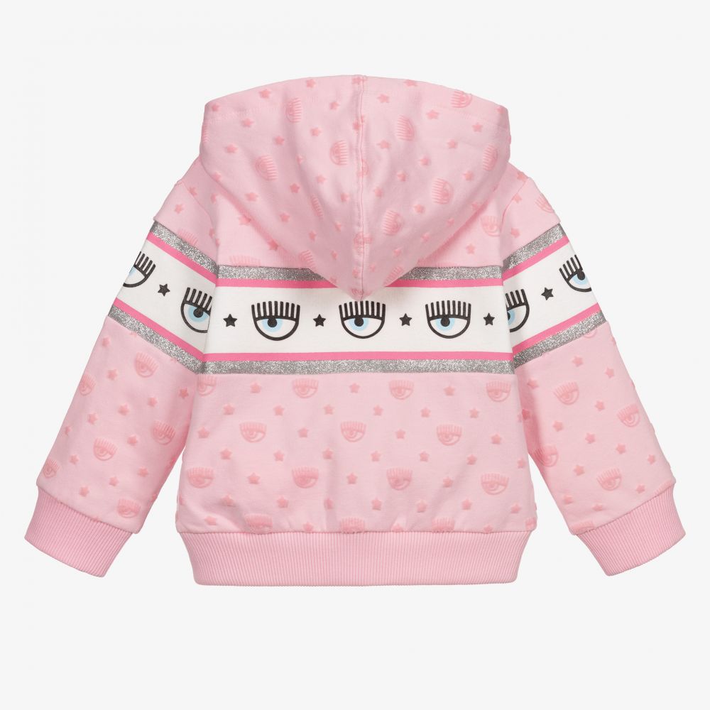 Pink hooded top on sale