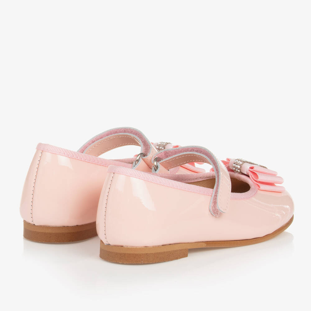 Children's Classics-Girls Pink Patent Leather Shoes | Childrensalon Outlet
