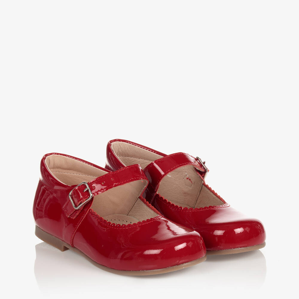 Childrens red patent shoes outlet