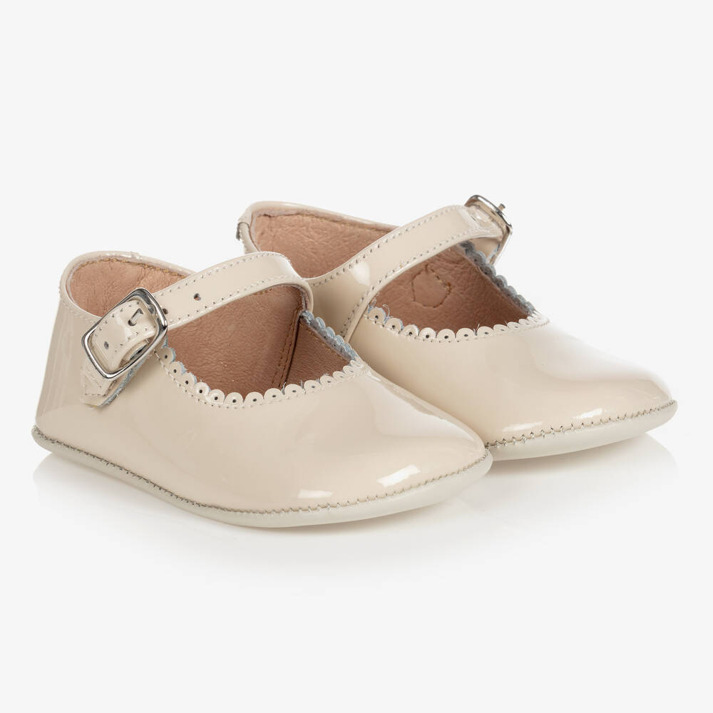 Little girl outlet ivory dress shoes