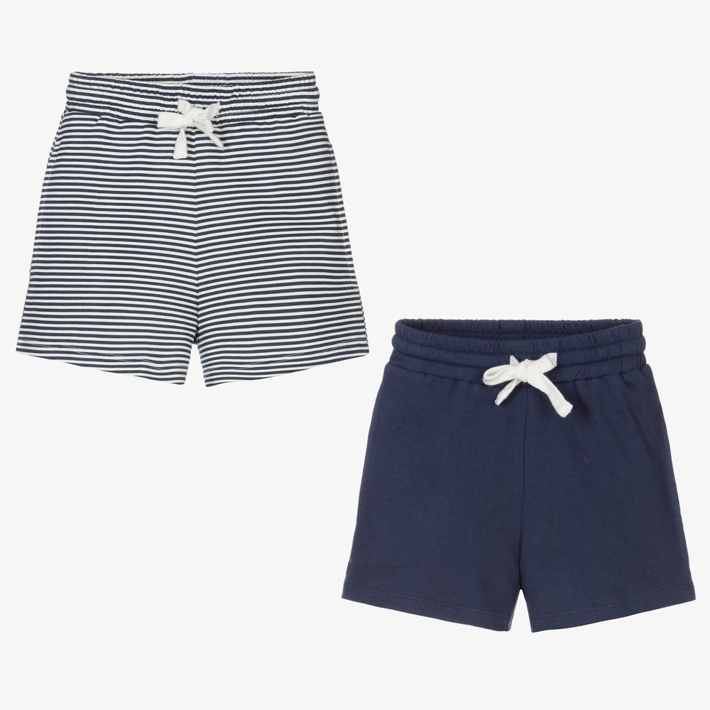 Childrensalon Essentials - Shorts bleus Fille (x 2) | Childrensalon
