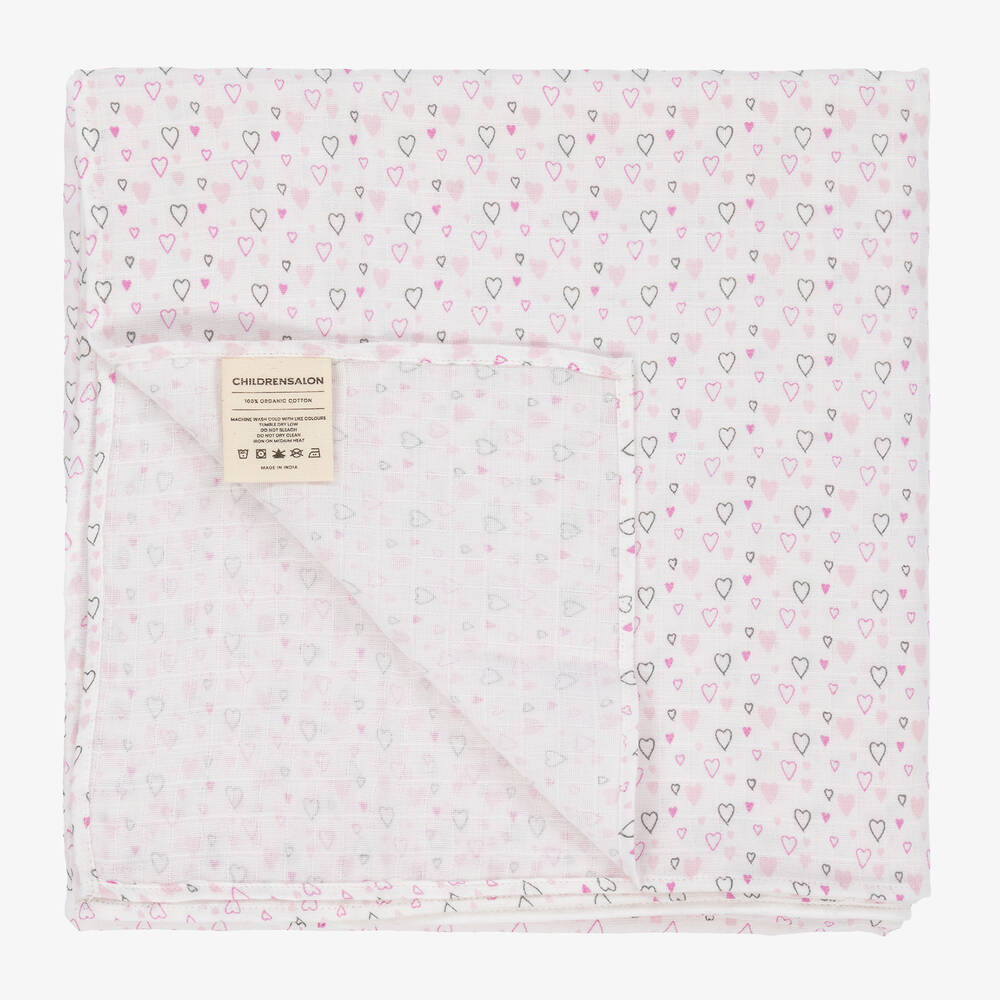 Childrensalon Essentials-Розовые хлопковые пеленки (3шт.) | Childrensalon Outlet