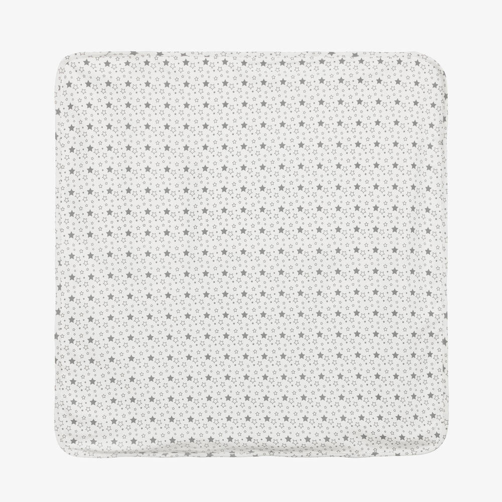 Childrensalon Essentials-بطانية قطن عضوي لون أصفر ورمادي (عدد 2) | Childrensalon Outlet